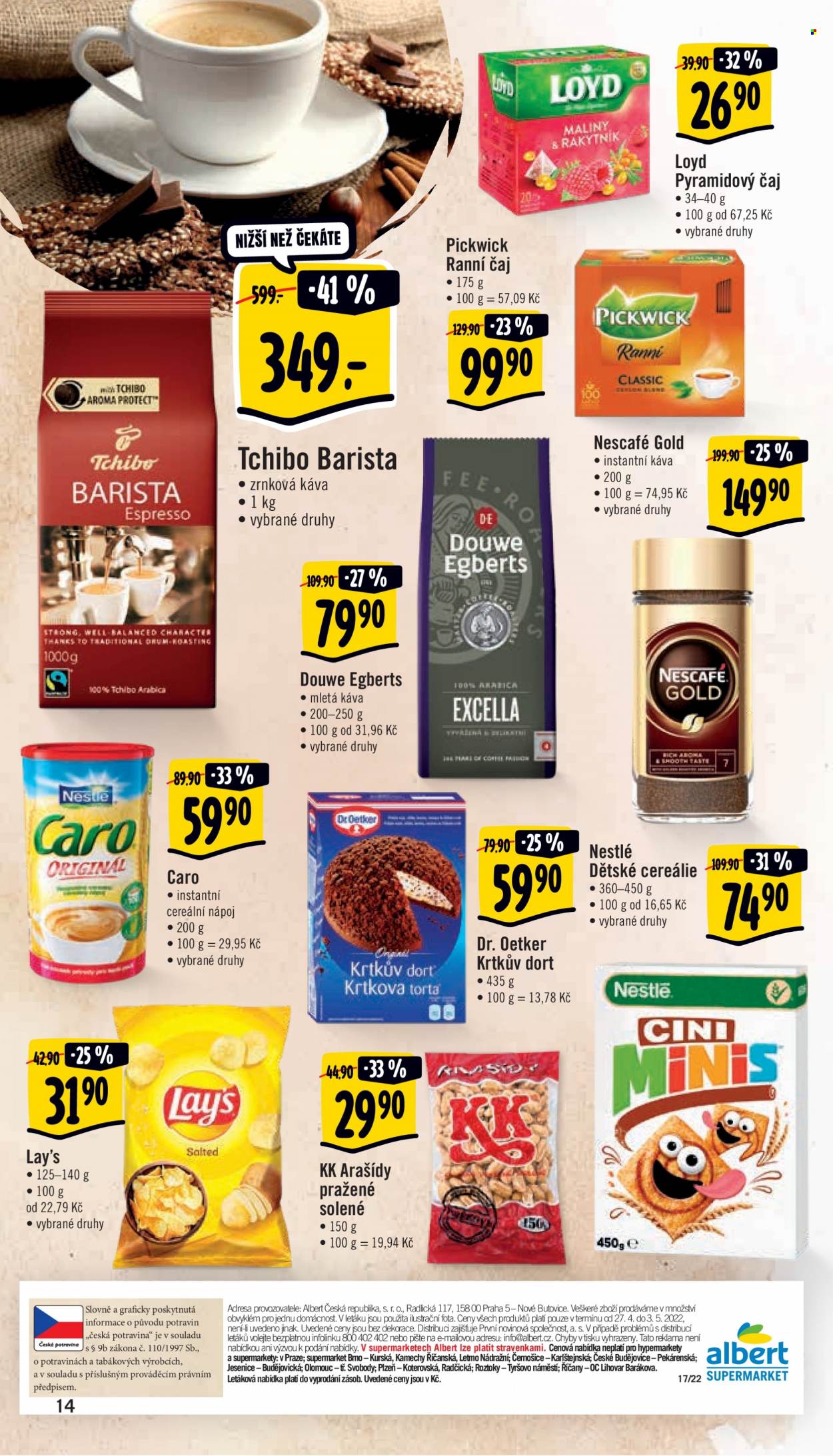 Leták Albert Supermarket - 27.4.2022 - 3.5.2022. Strana 14