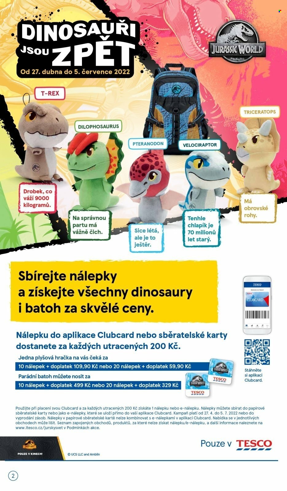 Leták TESCO - 27.4.2022 - 3.5.2022. Strana 2