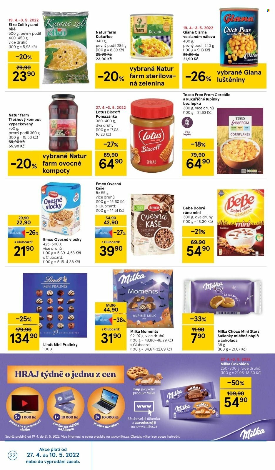 Leták TESCO - 27.4.2022 - 3.5.2022. Strana 22