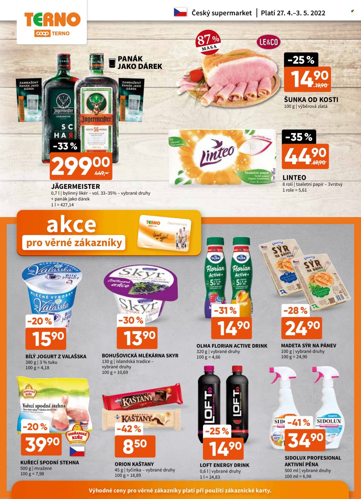 Leták coop TERNO - 27.4.2022 - 3.5.2022. Strana 16
