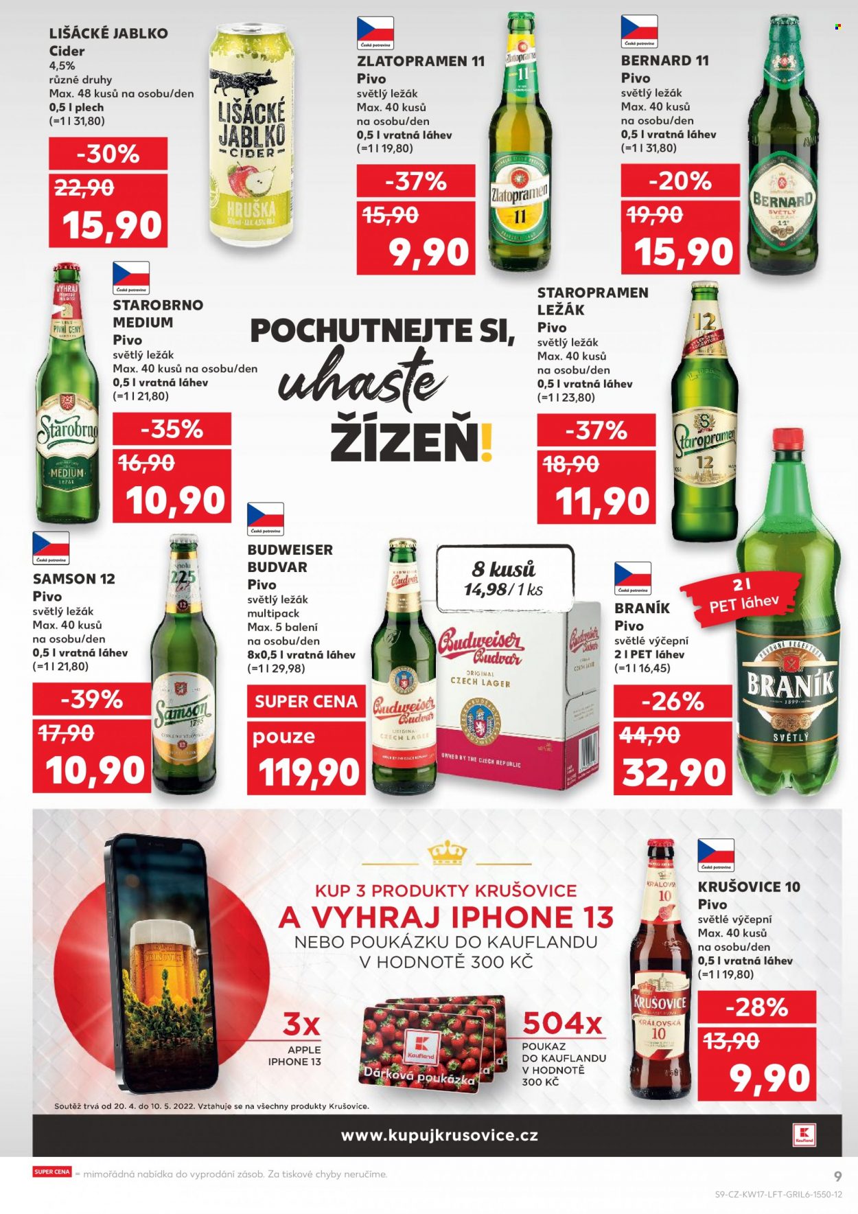 Leták Kaufland - 27.4.2022 - 3.5.2022. Strana 9