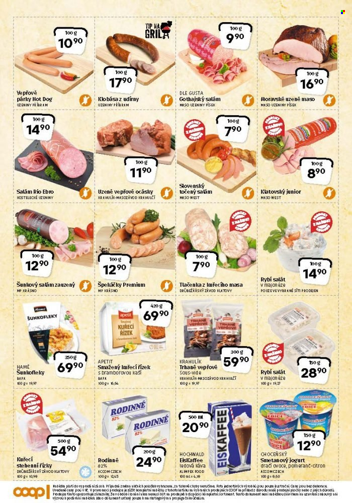 Leták coop JEDNOTA - 27.4.2022 - 10.5.2022. Strana 2