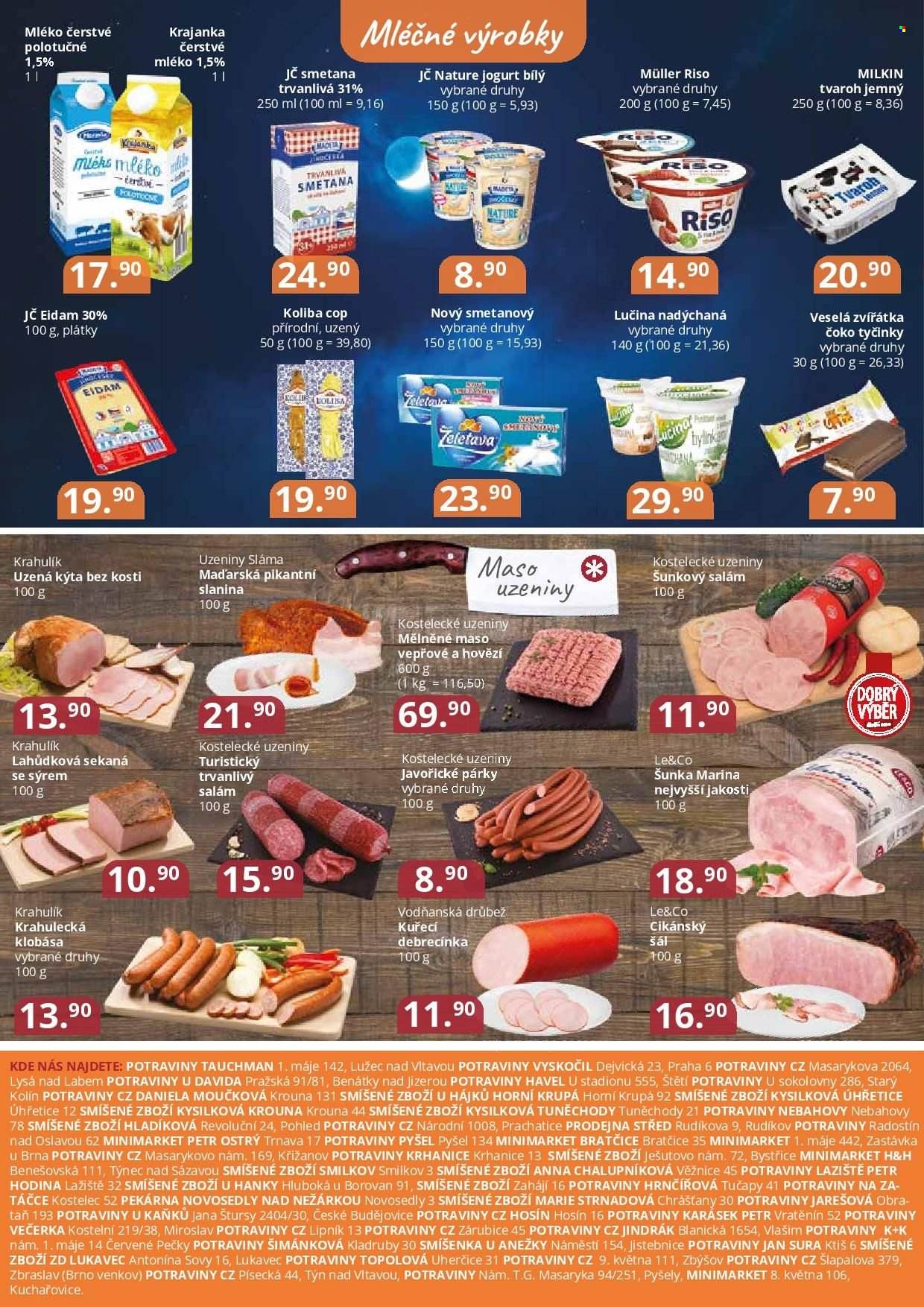 Leták Potraviny CZ - 27.4.2022 - 9.5.2022. Strana 4