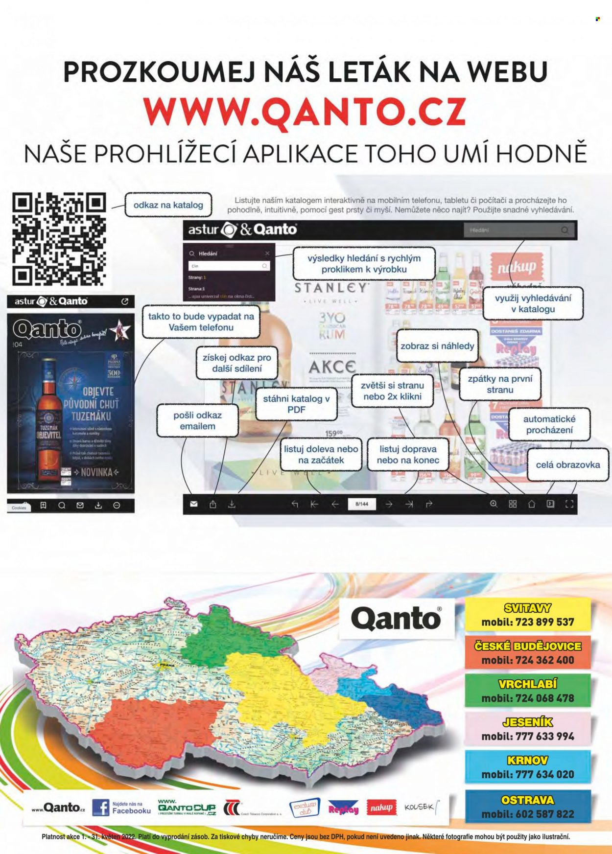 Leták Astur & Qanto velkoobchod - 1.5.2022 - 31.5.2022. Strana 144