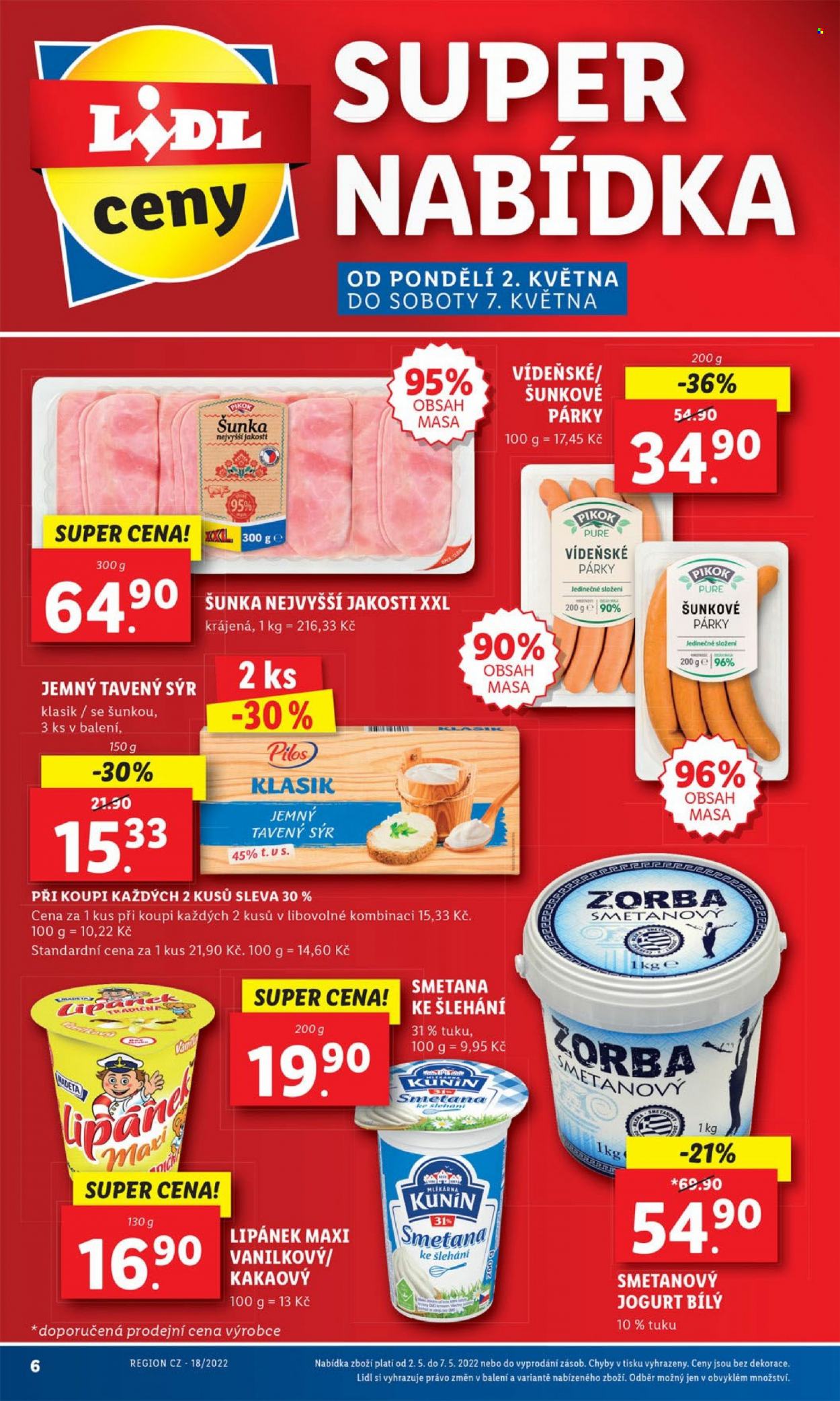 Leták Lidl - 2.5.2022 - 7.5.2022. Strana 6