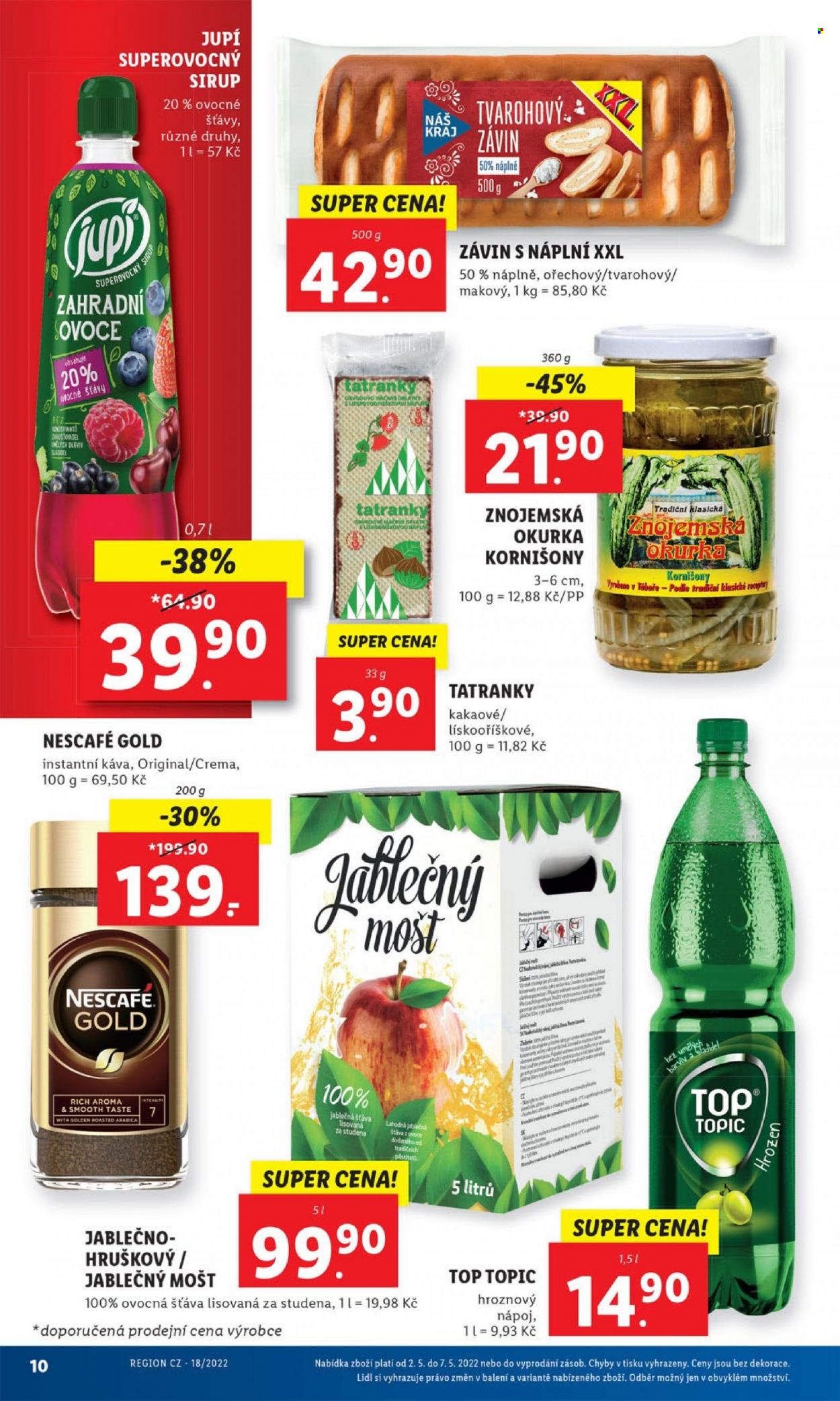 Leták Lidl - 2.5.2022 - 7.5.2022. Strana 10