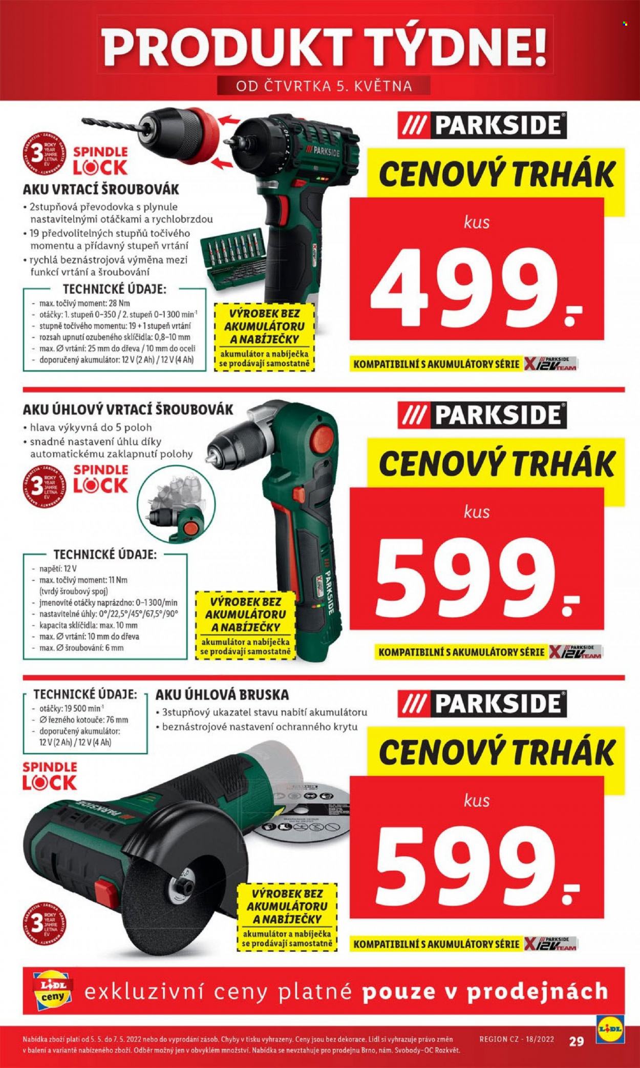 Leták Lidl - 2.5.2022 - 7.5.2022. Strana 29