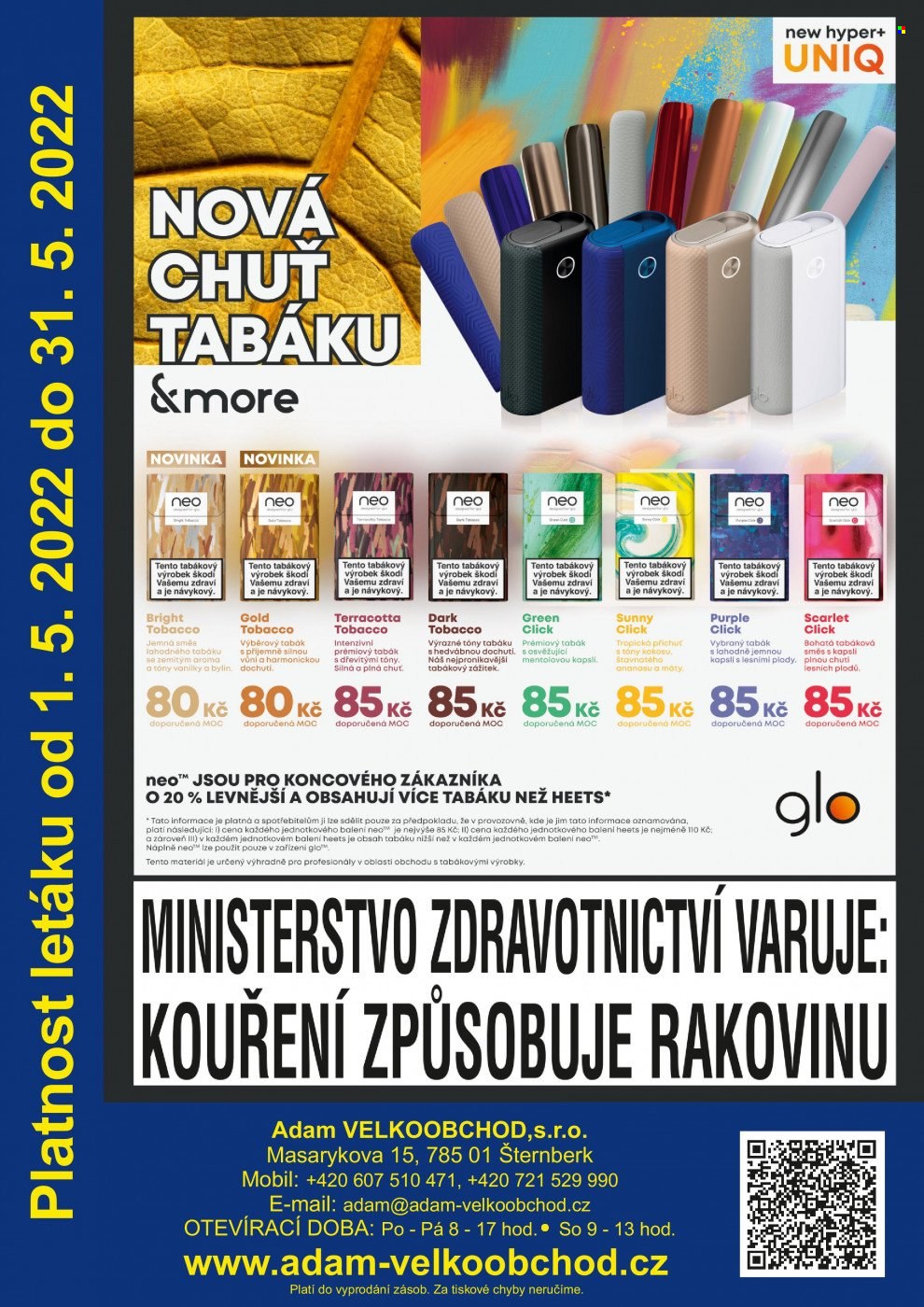 Leták Adam velkoobchod Šternberk - 1.5.2022 - 31.5.2022. Strana 56