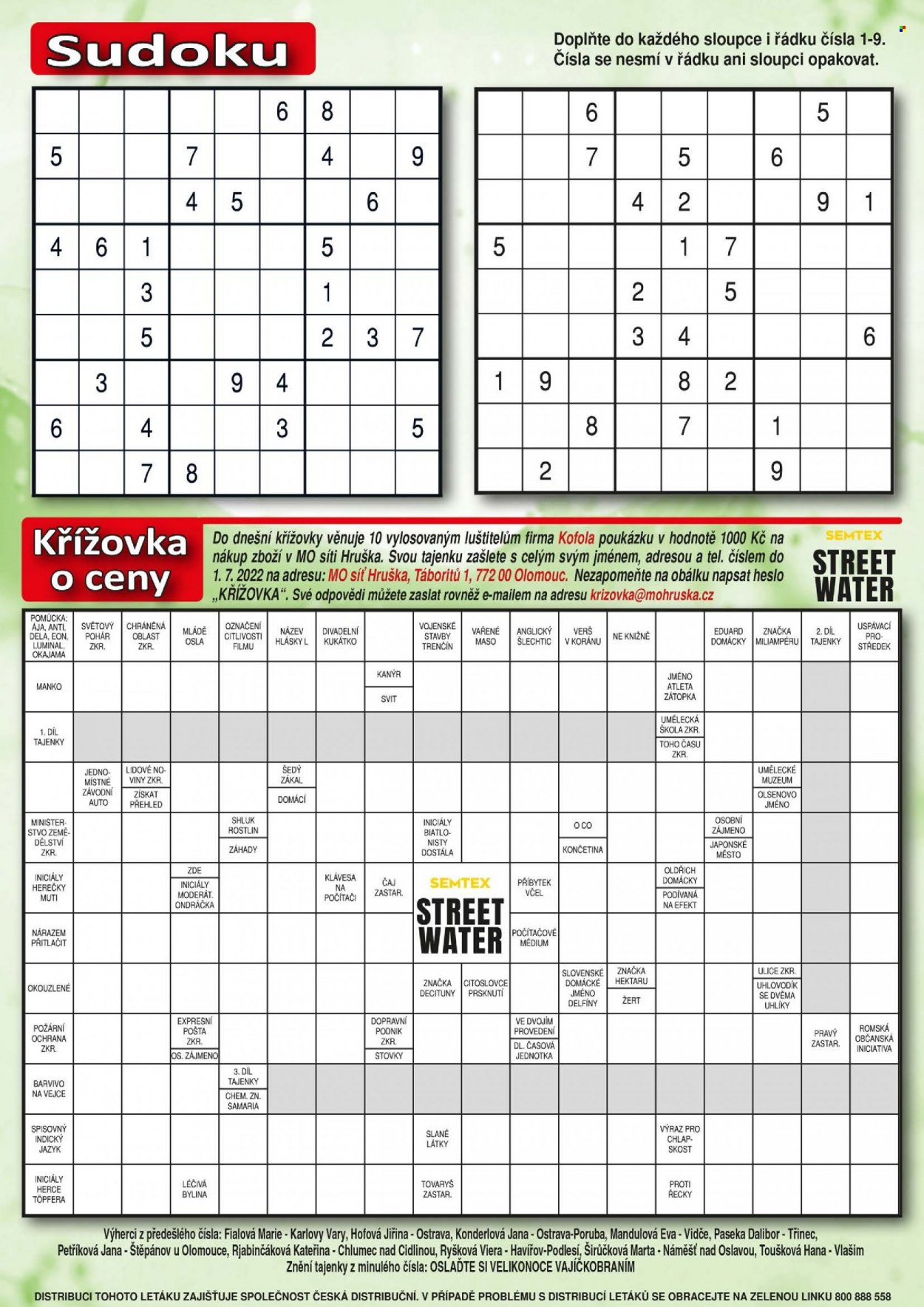 Leták Hruška - 27.4.2022 - 2.8.2022. Strana 19