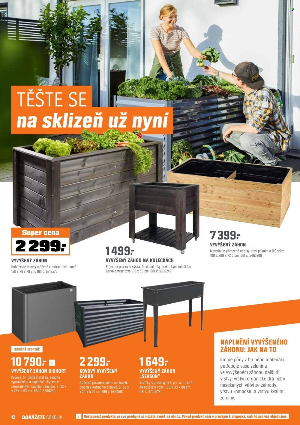 Leták OBI - 27.4.2022 - 8.5.2022. Strana 12