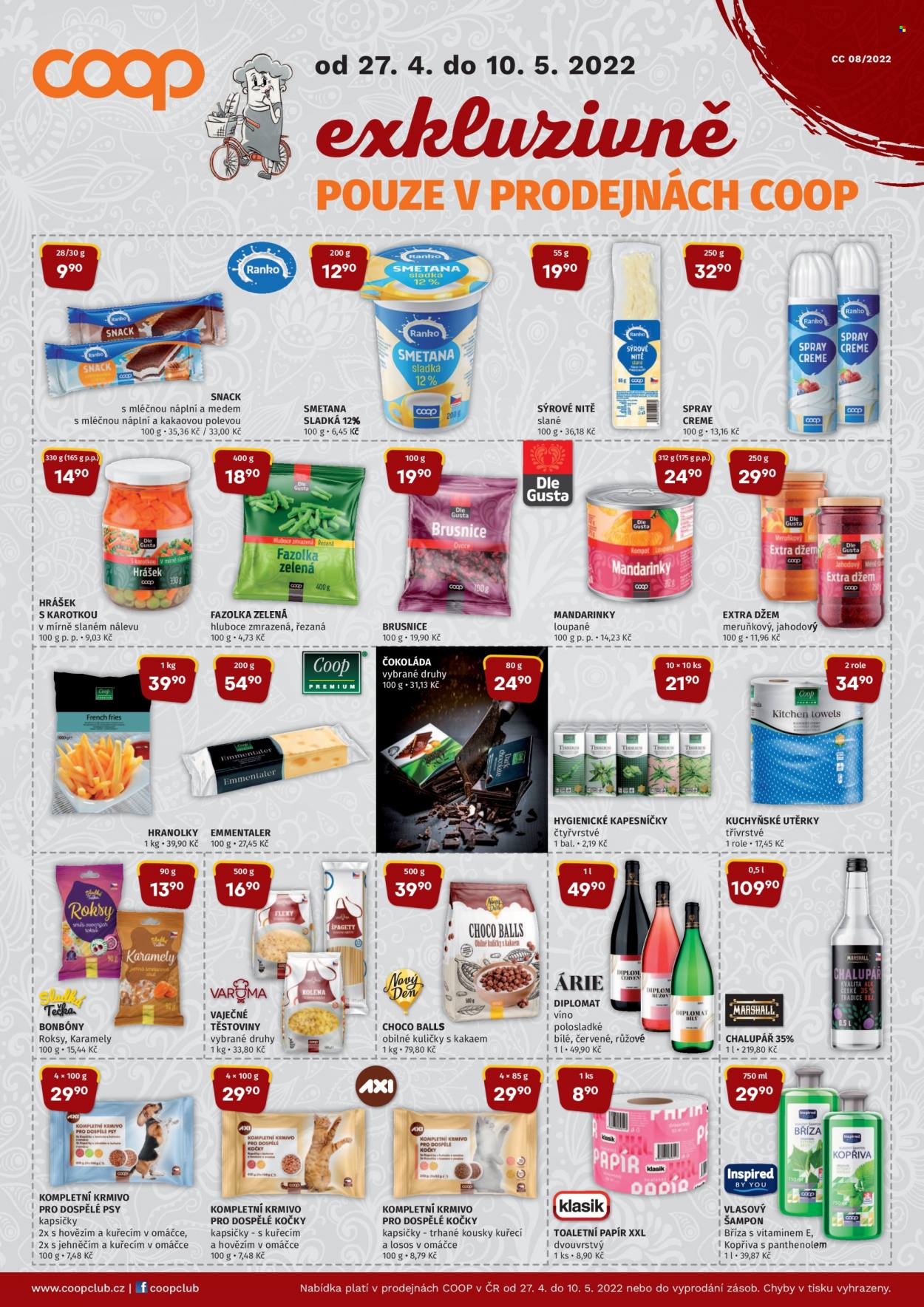 Leták coop TERNO - 27.4.2022 - 10.5.2022. Strana 1