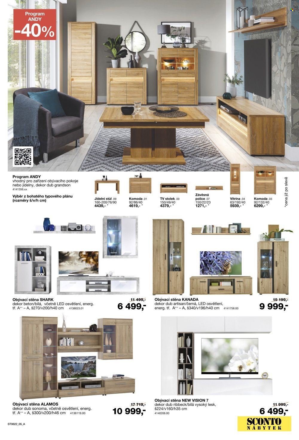 Leták SCONTO NÁBYTEK - 29.4.2022 - 19.5.2022. Strana 5
