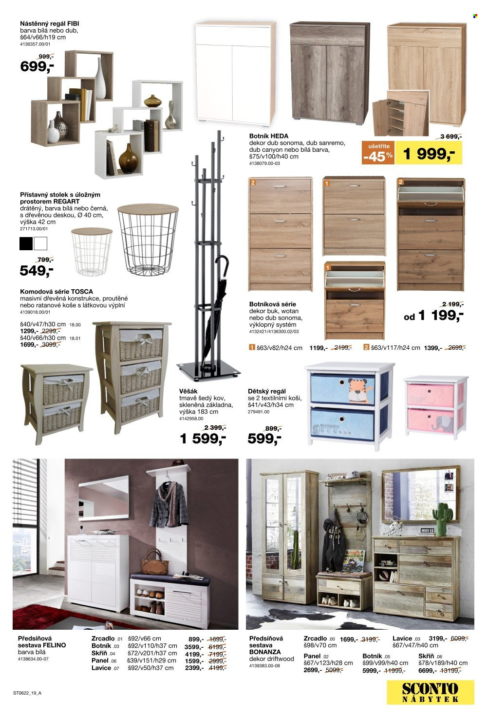 Leták SCONTO NÁBYTEK - 29.4.2022 - 19.5.2022. Strana 19