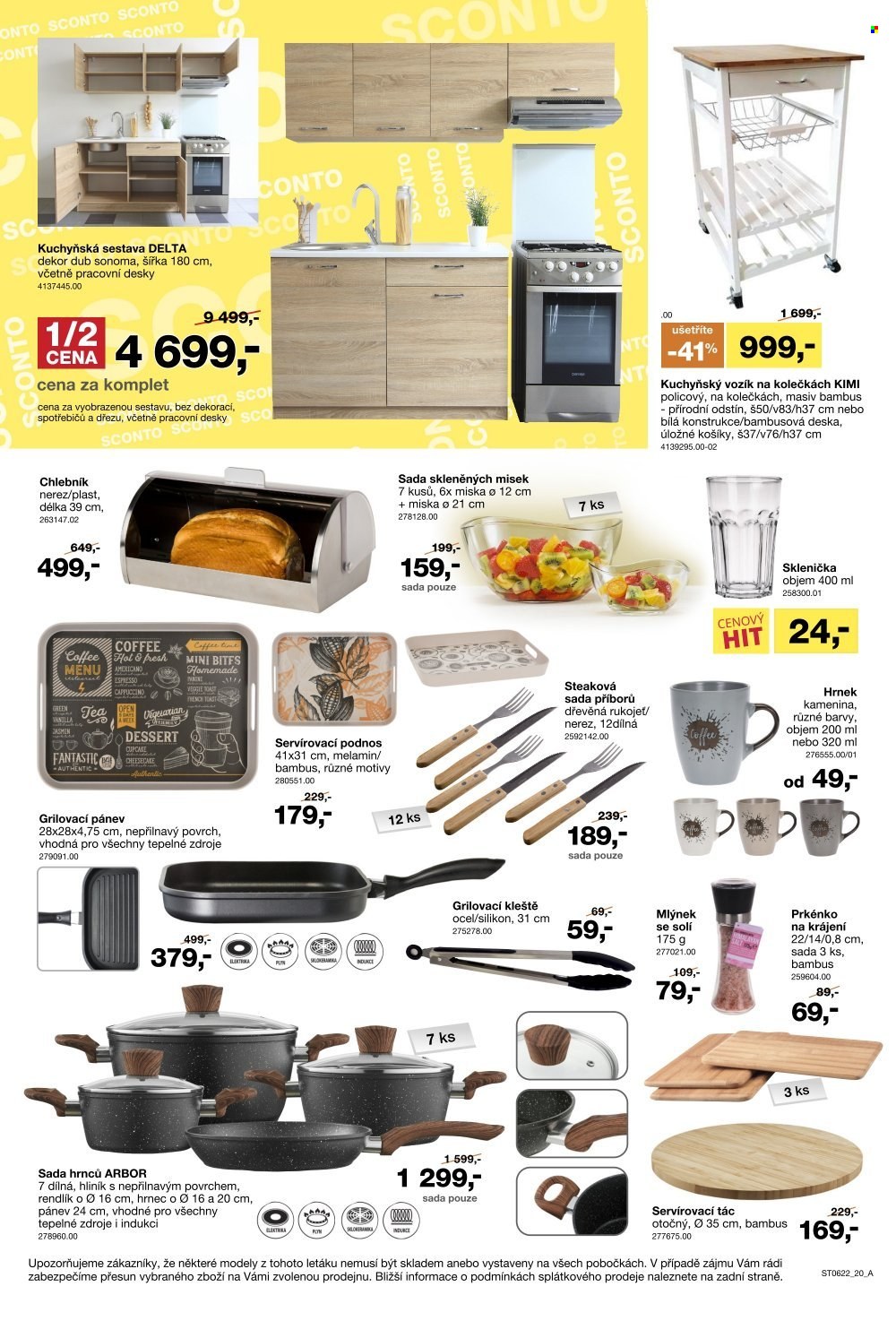 Leták SCONTO NÁBYTEK - 29.4.2022 - 19.5.2022. Strana 20