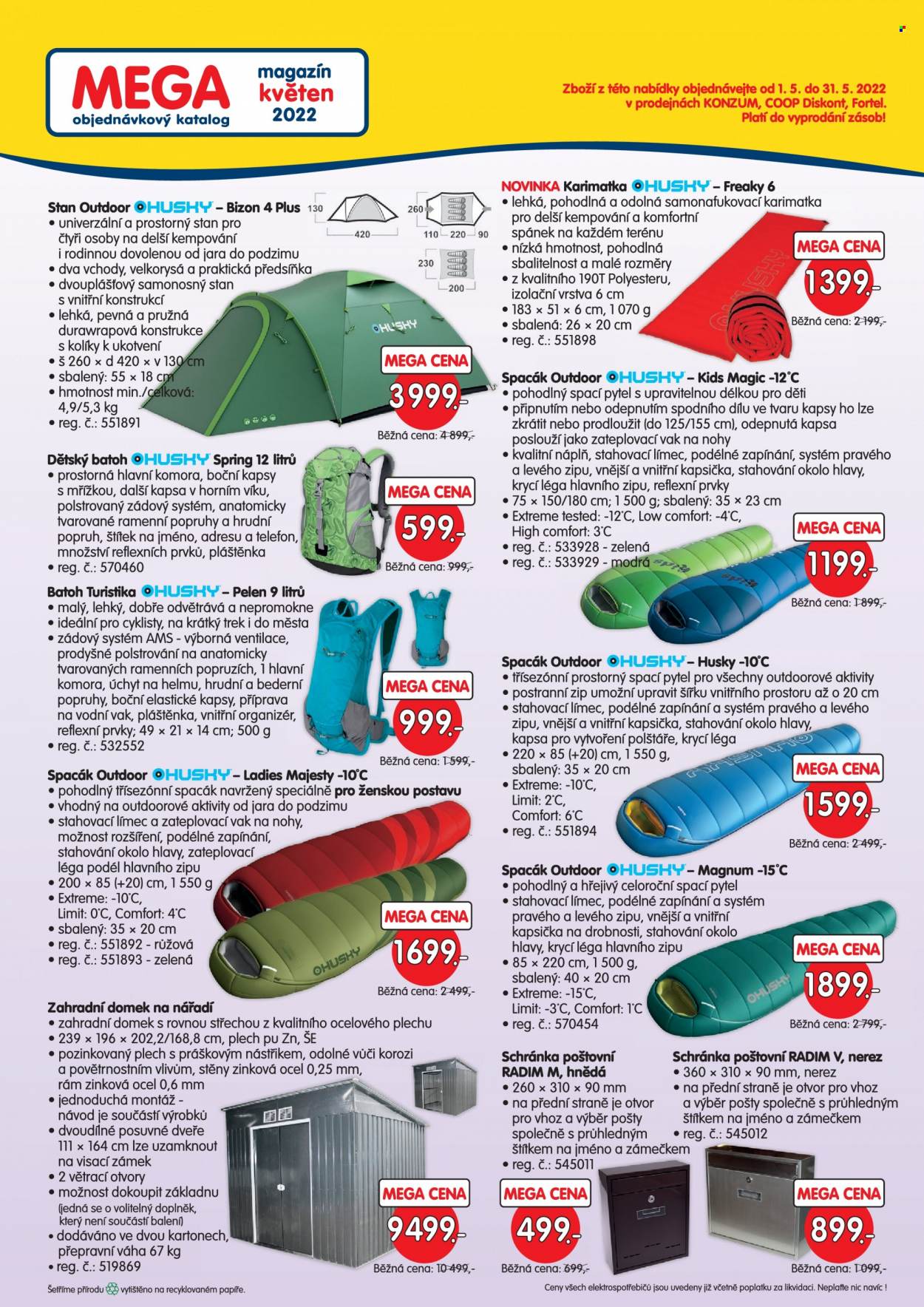 Leták Konzum - 1.5.2022 - 31.5.2022. Strana 2