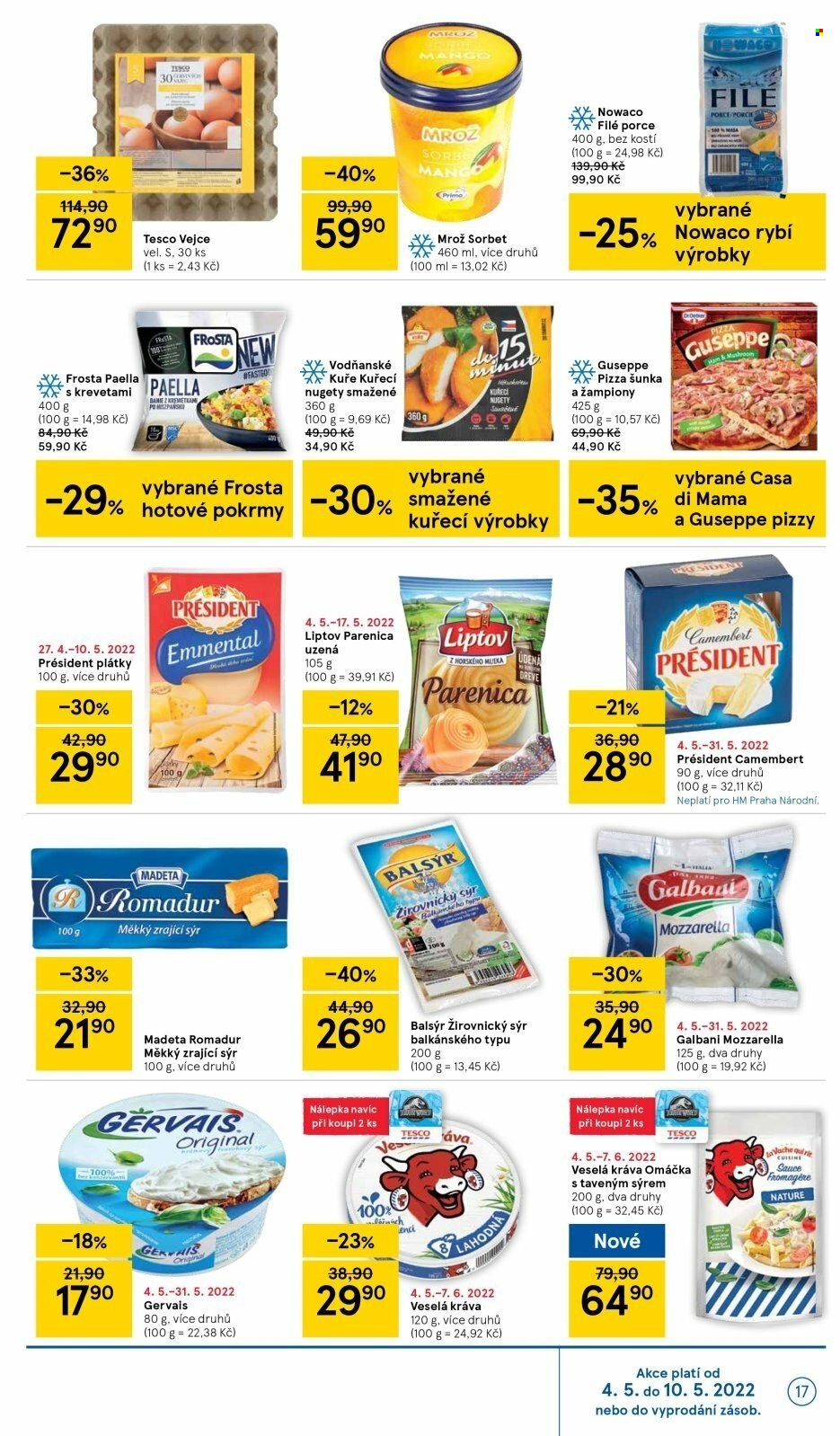 Leták TESCO - 4.5.2022 - 10.5.2022. Strana 17