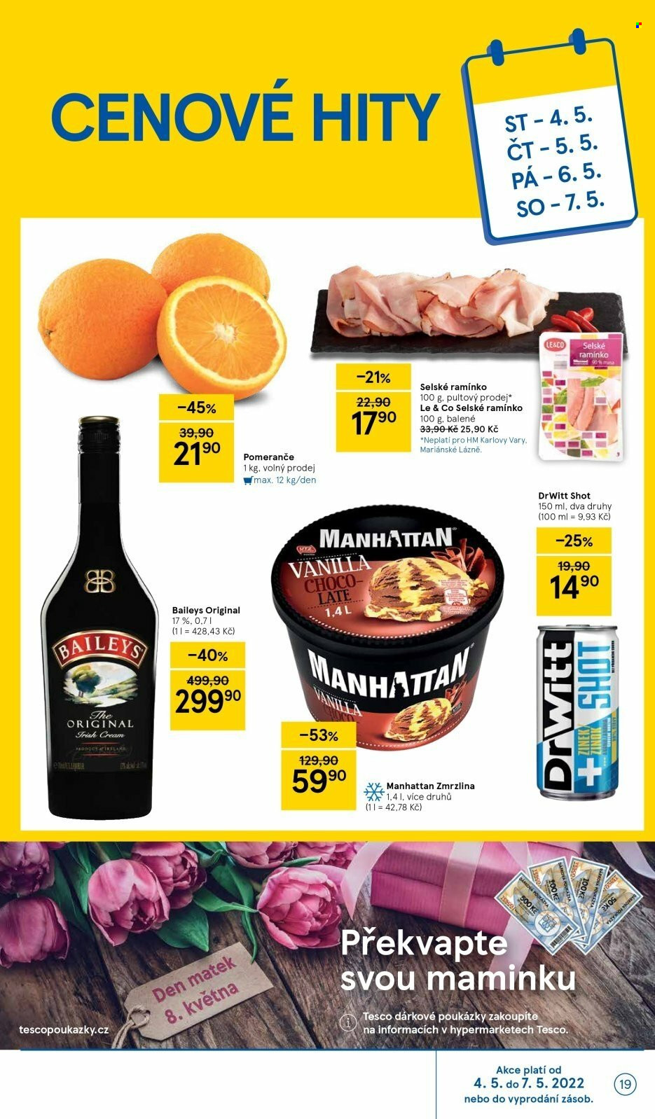 Leták TESCO - 4.5.2022 - 10.5.2022. Strana 19