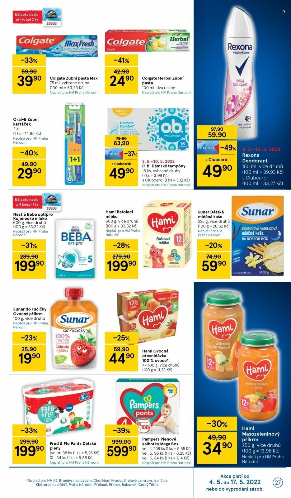 Leták TESCO - 4.5.2022 - 10.5.2022. Strana 27