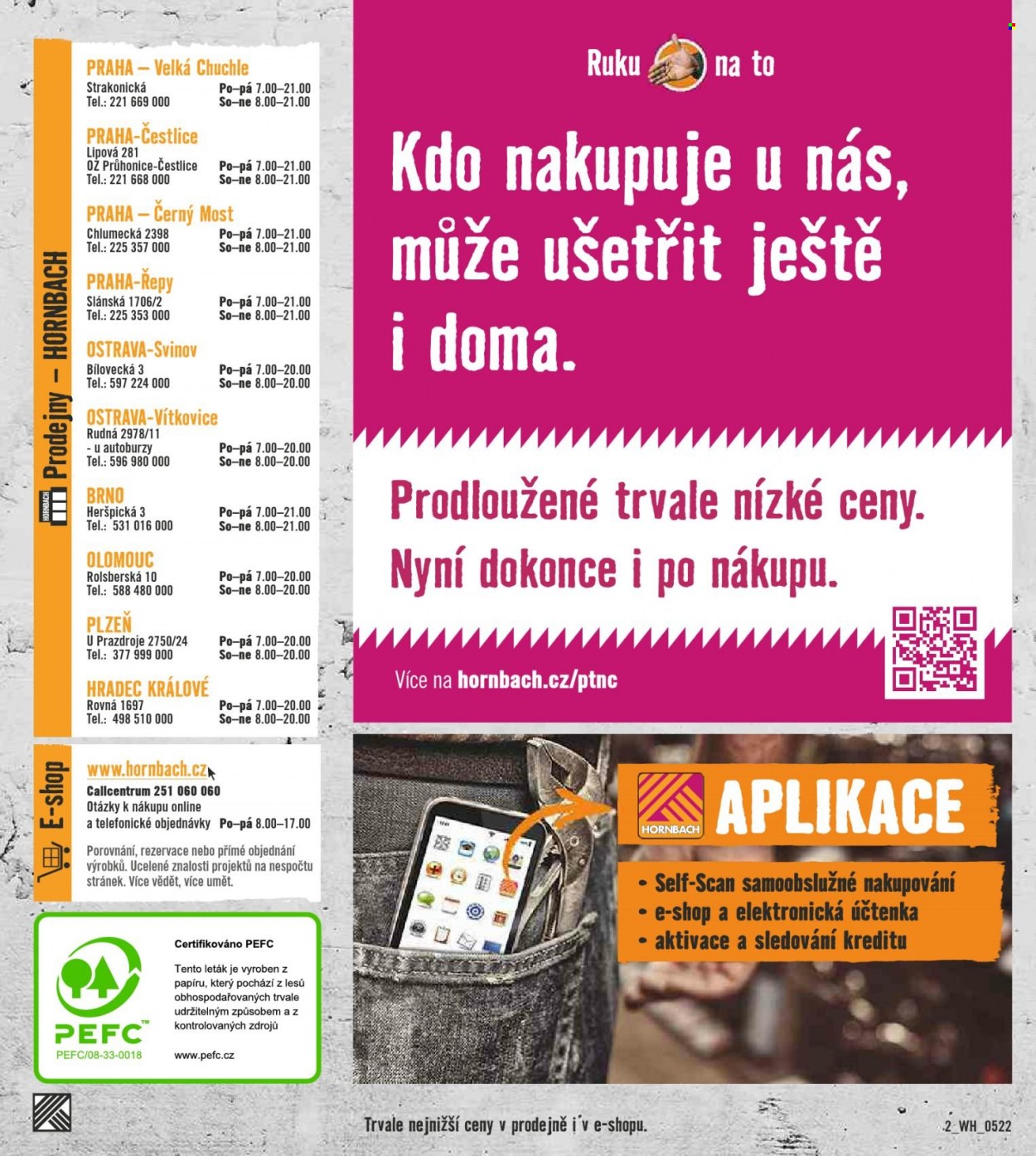 Leták HORNBACH - 27.4.2022 - 31.5.2022. Strana 2