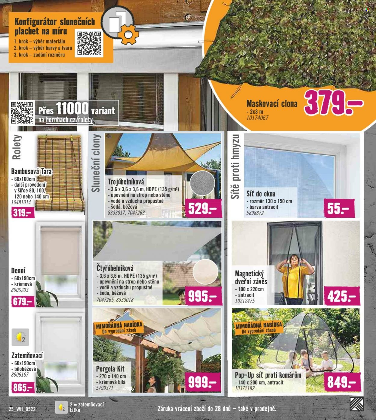 Leták HORNBACH - 27.4.2022 - 31.5.2022. Strana 25