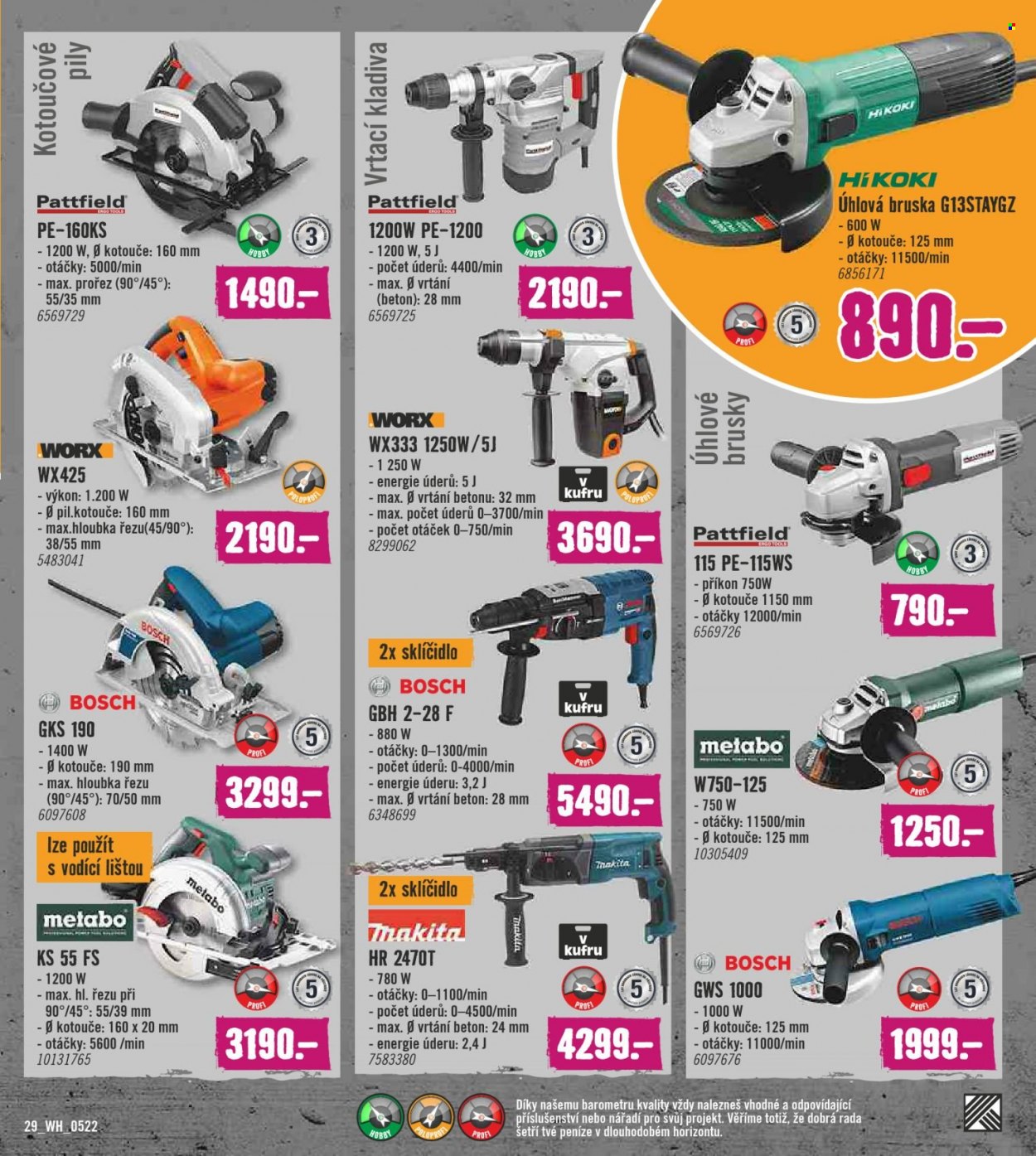 Leták HORNBACH - 27.4.2022 - 31.5.2022. Strana 29