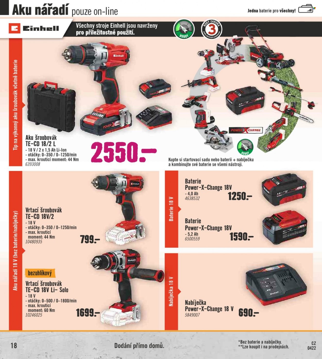 Leták HORNBACH - 26.4.2022 - 26.7.2022. Strana 18