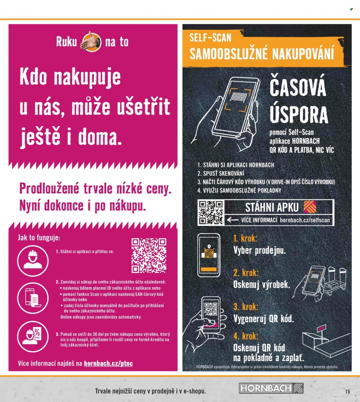 Leták HORNBACH - 13.4.2022 - 12.7.2022. Strana 15