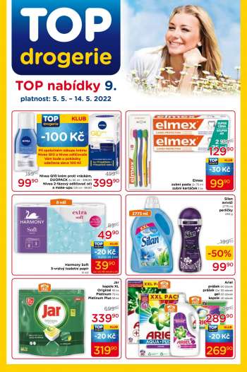 Leták TOP drogerie - 5.5.2022 - 14.5.2022.