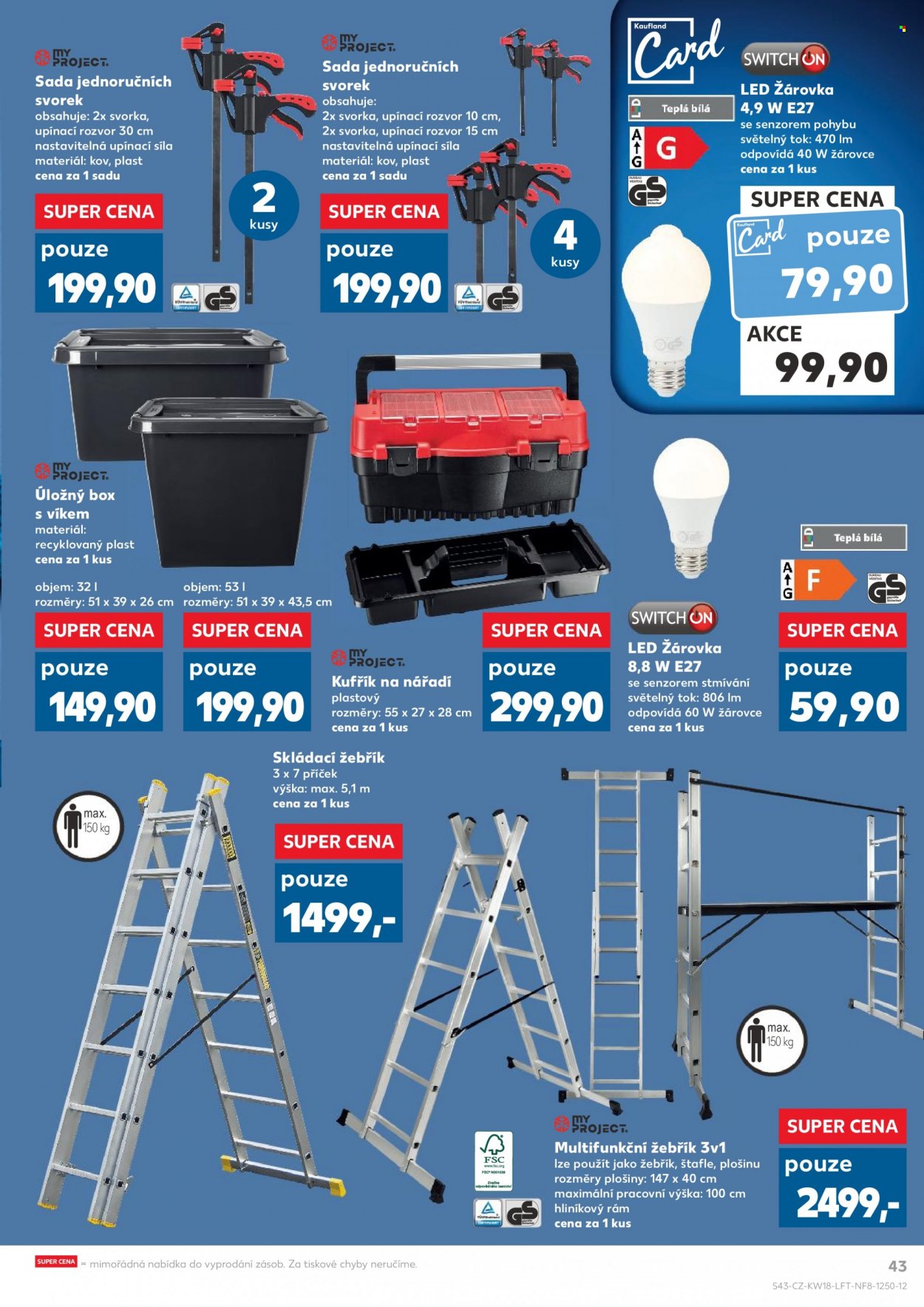 Leták Kaufland - 4.5.2022 - 10.5.2022. Strana 43