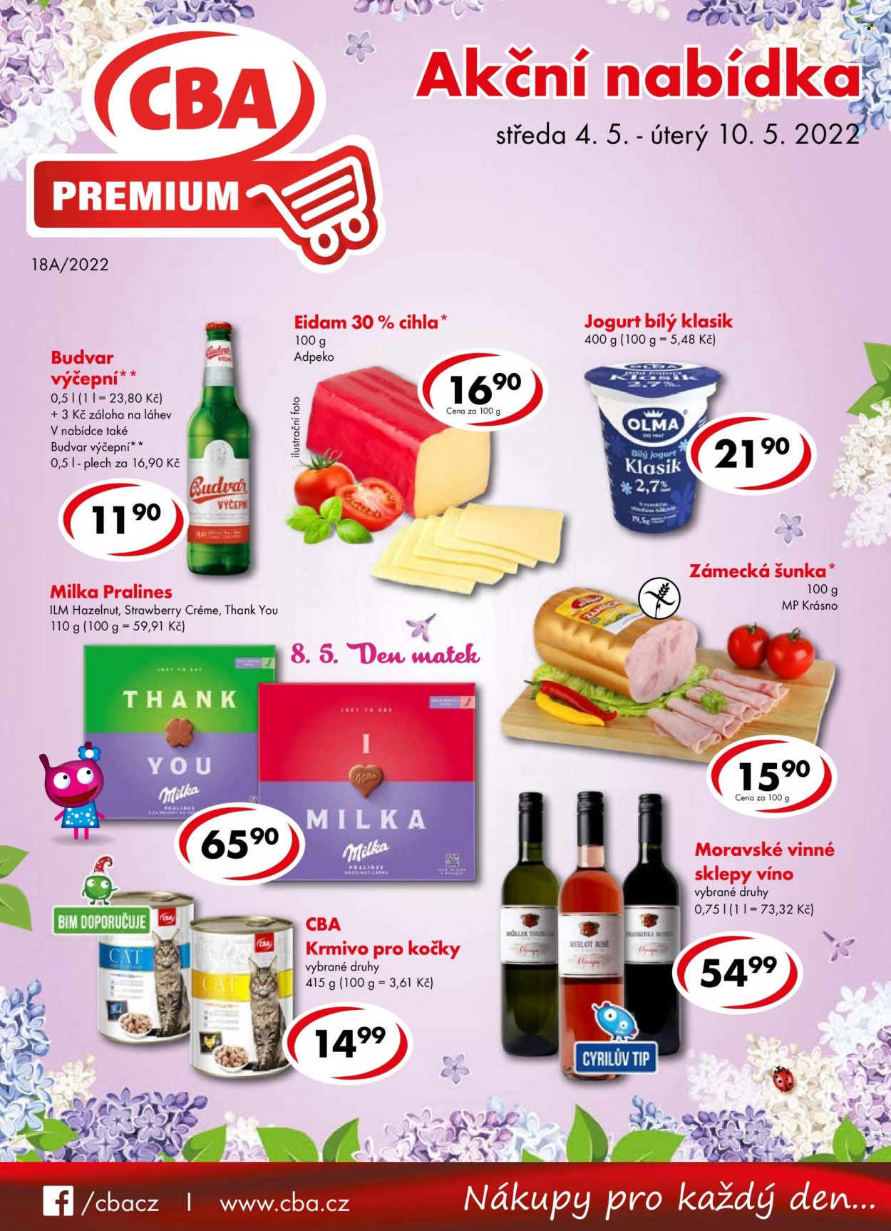 Leták CBA Premium - 4.5.2022 - 10.5.2022. Strana 1