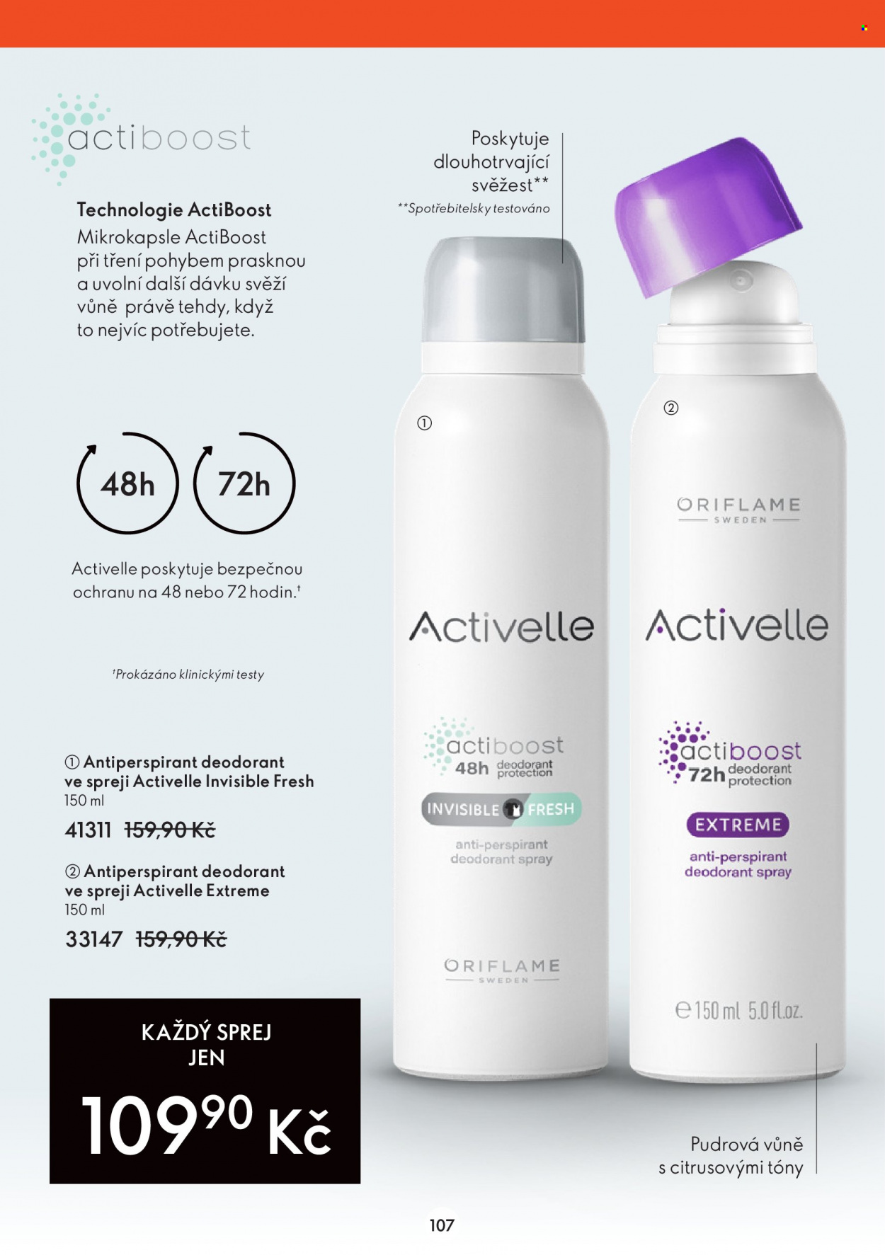 Leták ORIFLAME - 4.5.2022 - 24.5.2022. Strana 107