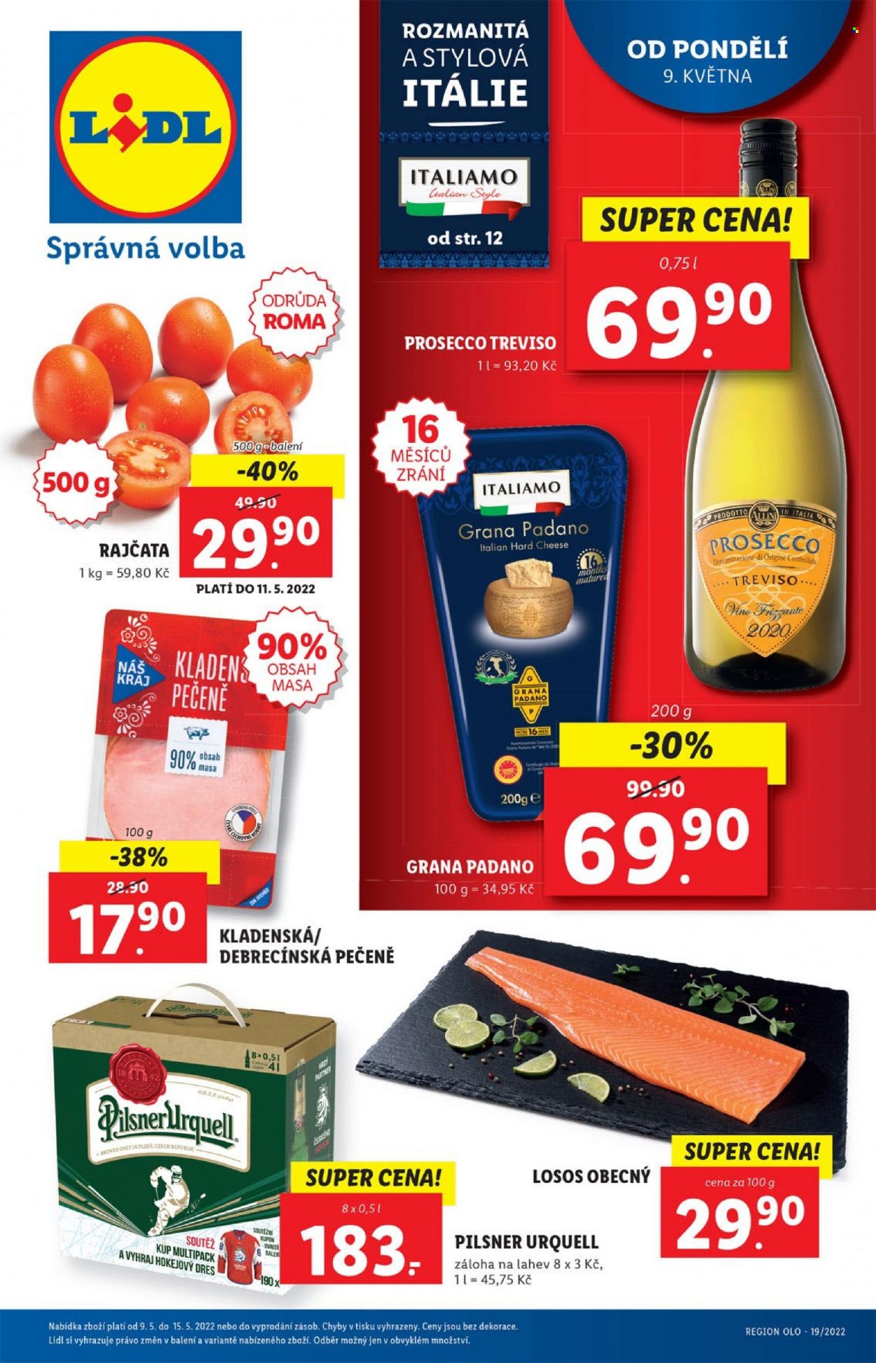 Leták Lidl - 9.5.2022 - 15.5.2022. Strana 1