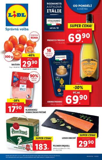 Leták Lidl - 9.5.2022 - 15.5.2022.
