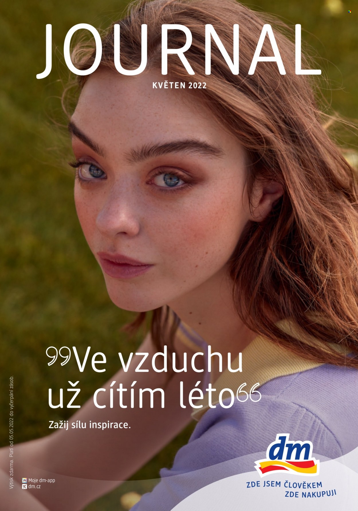 Leták dm drogerie - 5.5.2022 - 8.6.2022. Strana 1