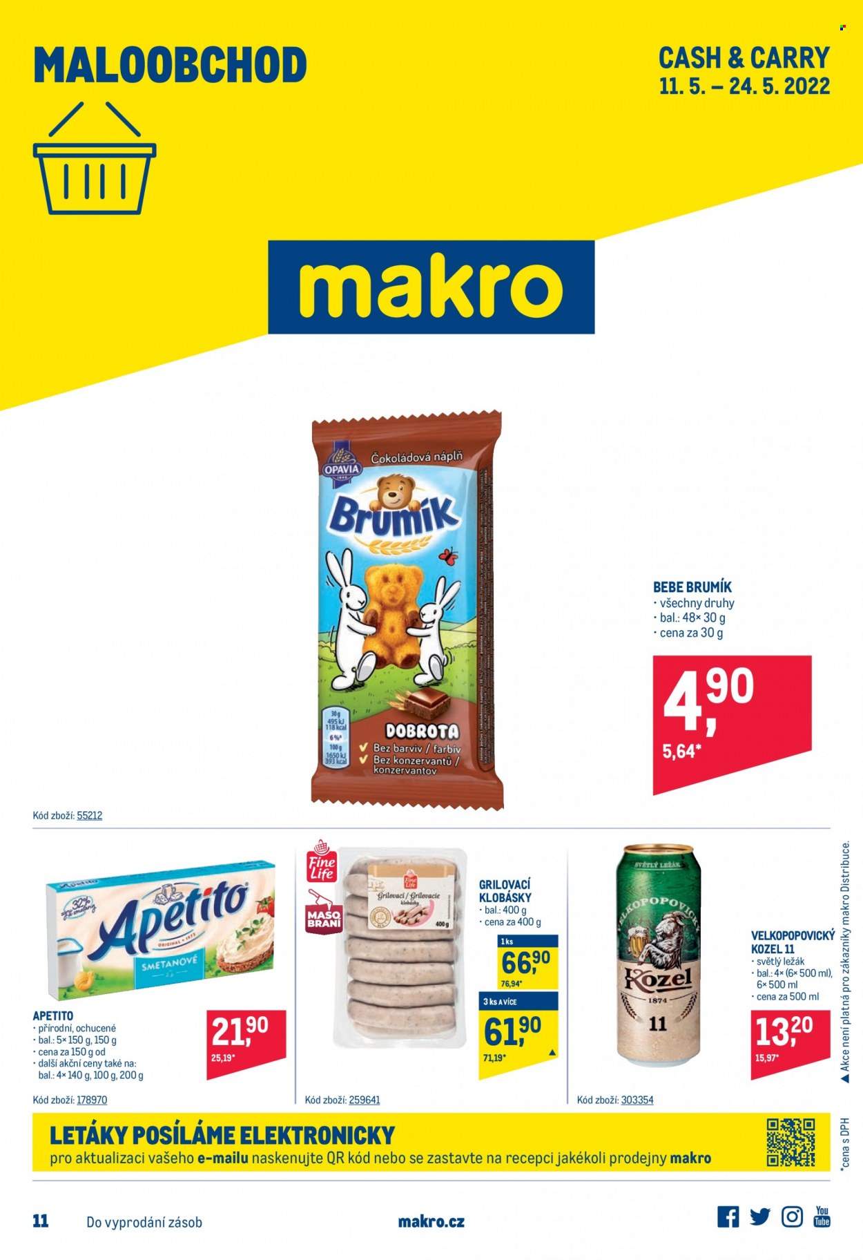 Leták MAKRO - 11.5.2022 - 24.5.2022. Strana 1