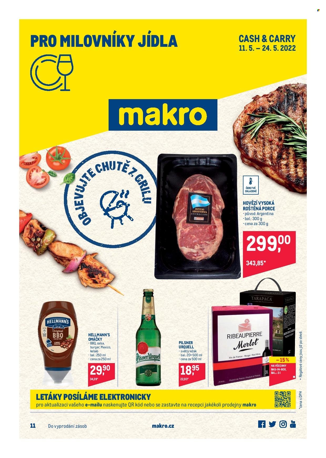 Leták MAKRO - 11.5.2022 - 24.5.2022. Strana 1