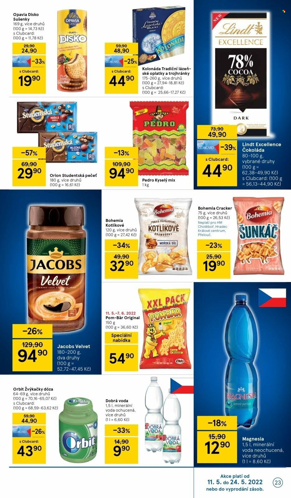 Leták TESCO - 11.5.2022 - 17.5.2022. Strana 23