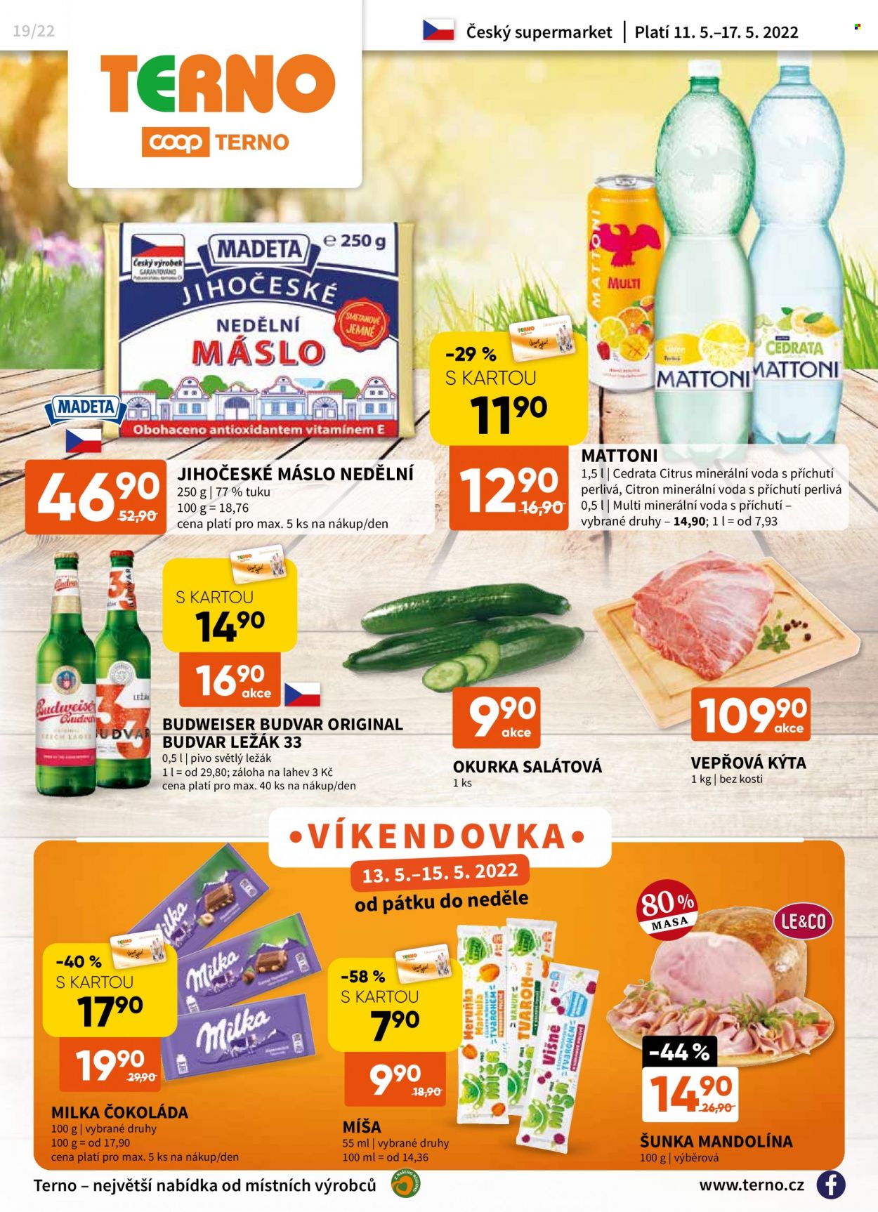 Leták coop TERNO - 11.5.2022 - 17.5.2022. Strana 1