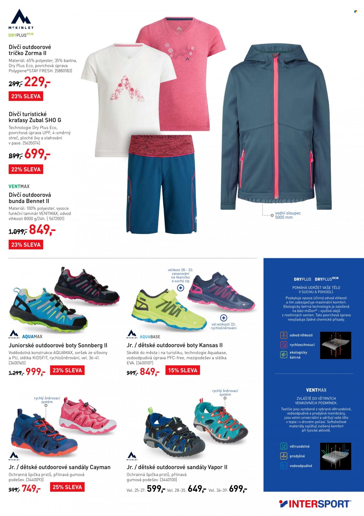 Leták INTERSPORT - 9.5.2022 - 26.6.2022. Strana 9