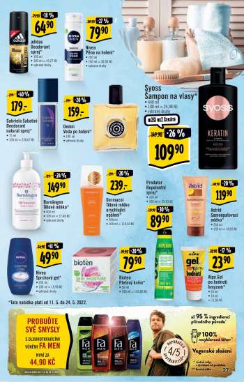 thumbnail - Gabriela Sabatini Deodorant natural sprej* • 75 ml • 100 ml = 238,67 Kč