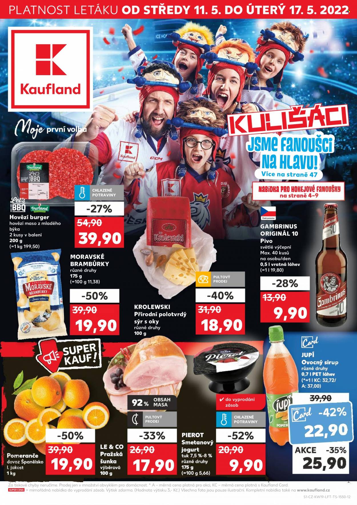 Leták Kaufland - 11.5.2022 - 17.5.2022. Strana 1