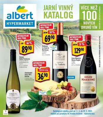 Leták Albert Hypermarket - 11.5.2022 - 24.5.2022.