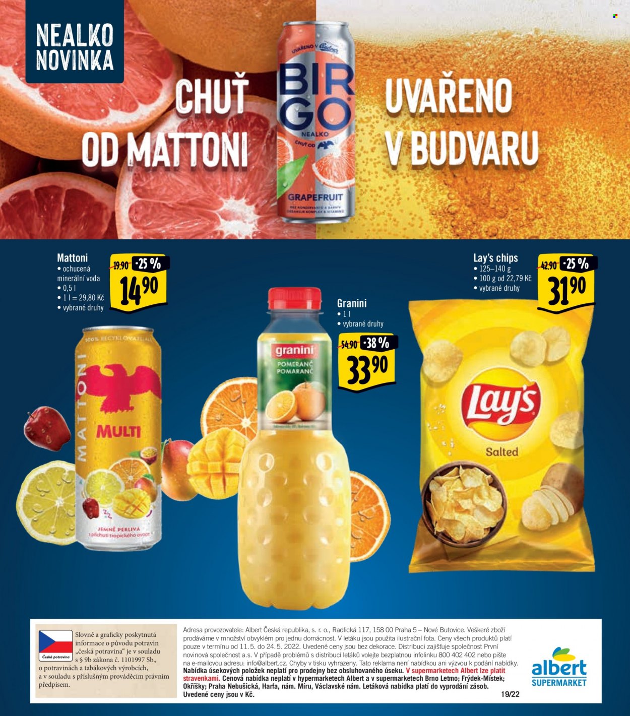 Leták Albert Supermarket - 11.5.2022 - 24.5.2022. Strana 4