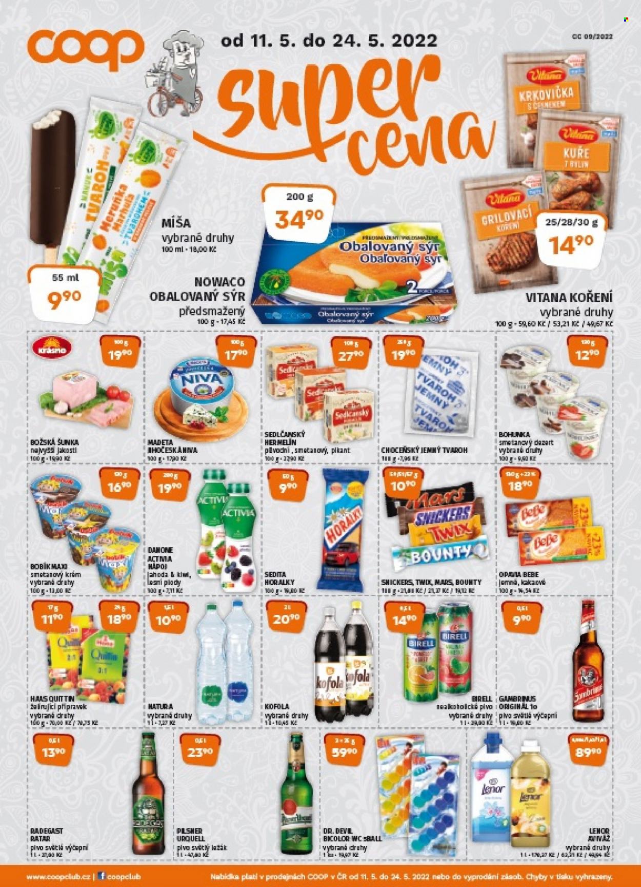 Leták coop TUTY - 11.5.2022 - 24.5.2022. Strana 1