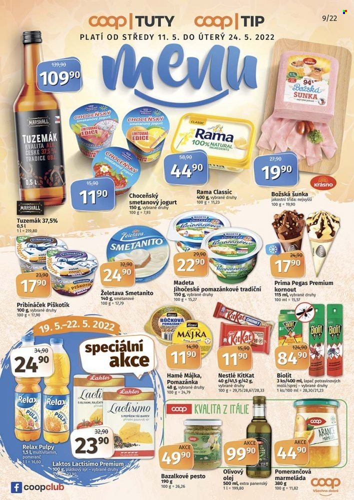 Leták coop TIP - 11.5.2022 - 24.5.2022. Strana 1