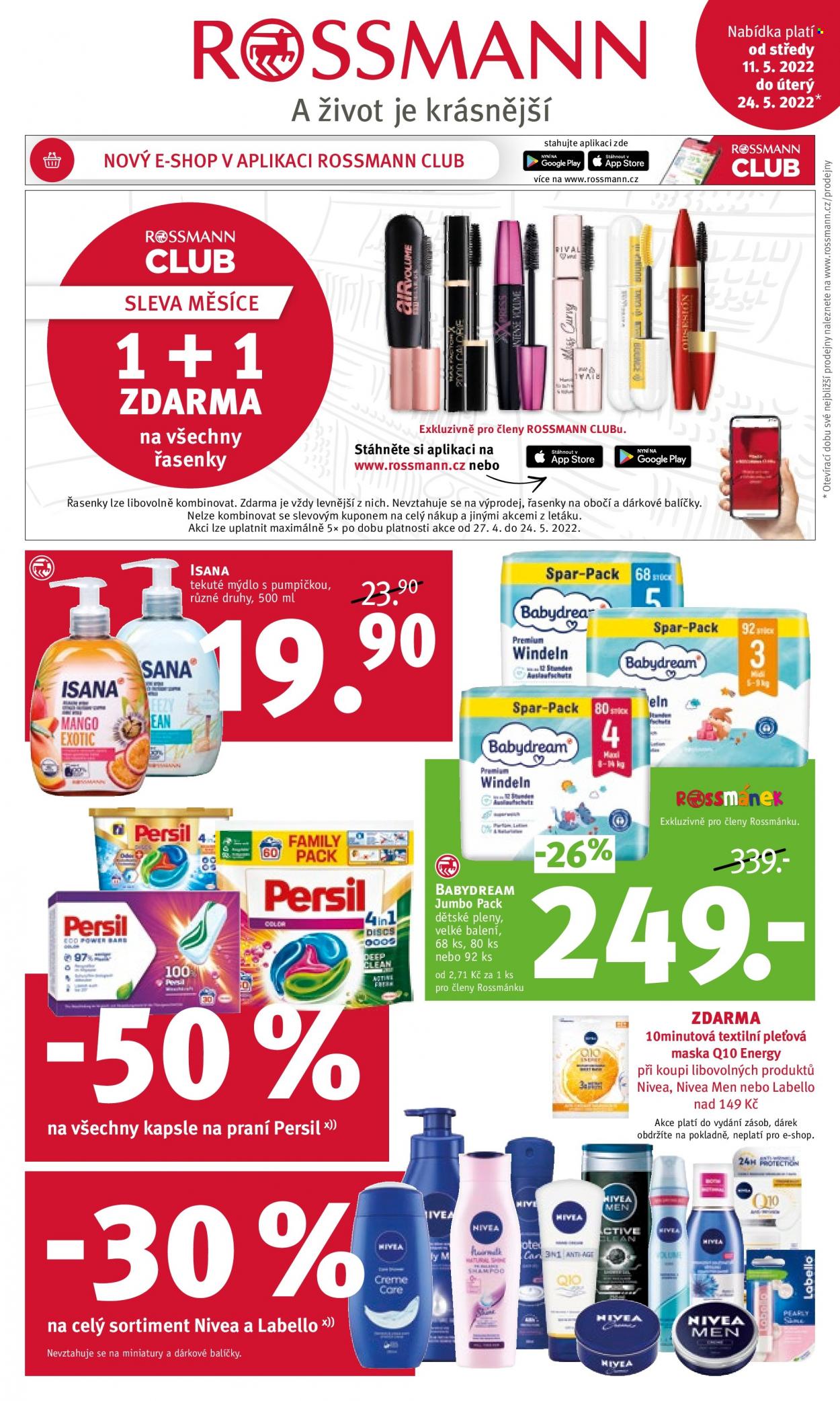 Leták ROSSMANN - 11.5.2022 - 24.5.2022. Strana 1