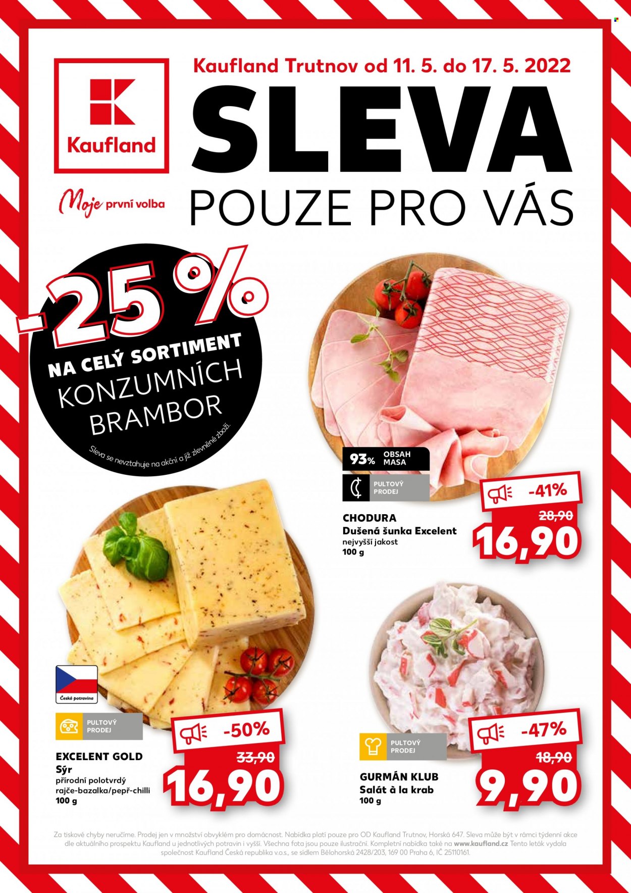 Leták Kaufland - 11.5.2022 - 17.5.2022. Strana 1