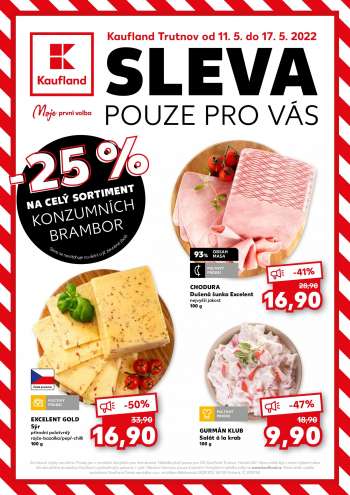 Leták Kaufland - 11.5.2022 - 17.5.2022.