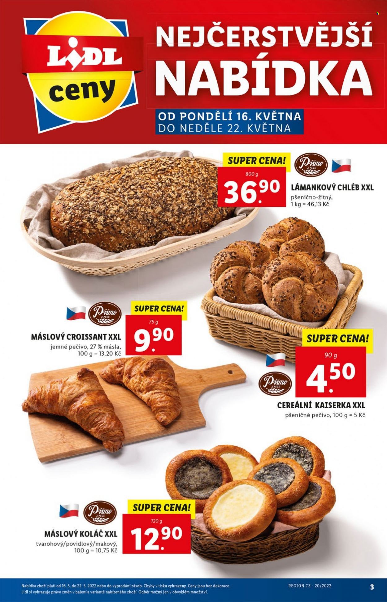 Leták Lidl - 16.5.2022 - 22.5.2022. Strana 3