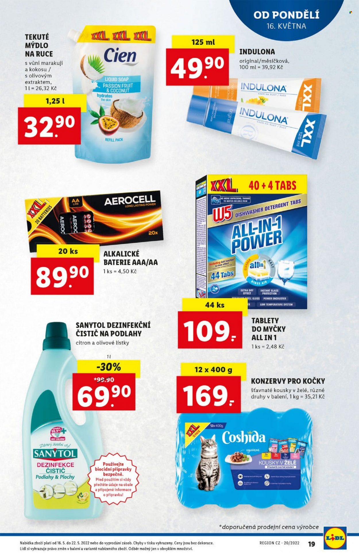 Leták Lidl - 16.5.2022 - 22.5.2022. Strana 19